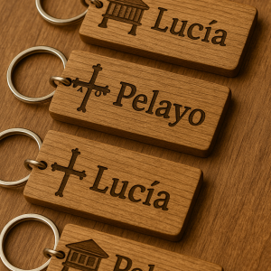 Llaveros planos personalizados